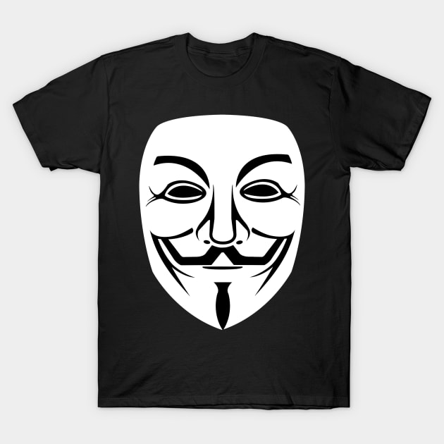 Anonymous Mask T-Shirt by LuisP96